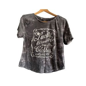 Women’s Lucky Brand T-Shirt Medium Tie Dye Top